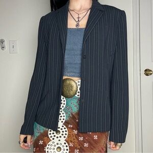Mastina Striped Blazer Size 40